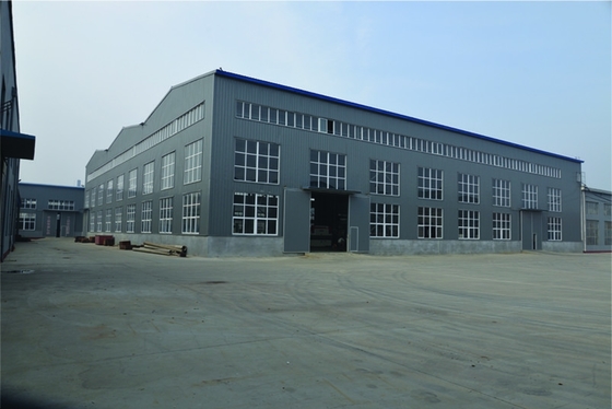 LANGE रिसाइकिलेबल स्टील स्ट्रक्चर वर्कशॉप इंडस्ट्रियल स्टील फ्रेम बिल्डिंग