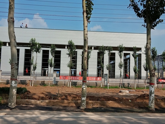 पवन प्रतिरोधी Q355 लाइट स्टील स्ट्रक्चर फैक्ट्री हैवी लोड