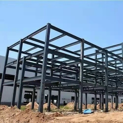 नि: शुल्क ड्राइंग कृषि औद्योगिक इस्पात भवन Q235 Q345 कम कार्बन इस्पात संरचना: