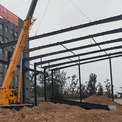 गर्म डुबकी जस्ती इस्पात संरचना निर्माण Q355B