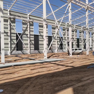 घटक वेयरहाउस बिल्डिंग के लिए रूफ Purlins जस्ती इस्पात निर्माण